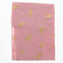 Large Gold Foil Dragonfly Printed Scarves