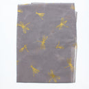 Large Gold Foil Dragonfly Printed Scarves
