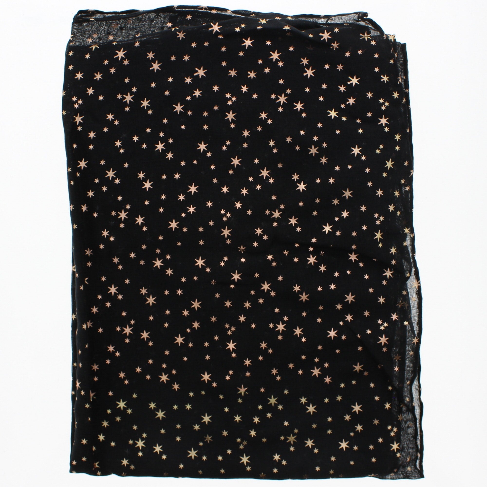 Gold Foil Stars Scarves