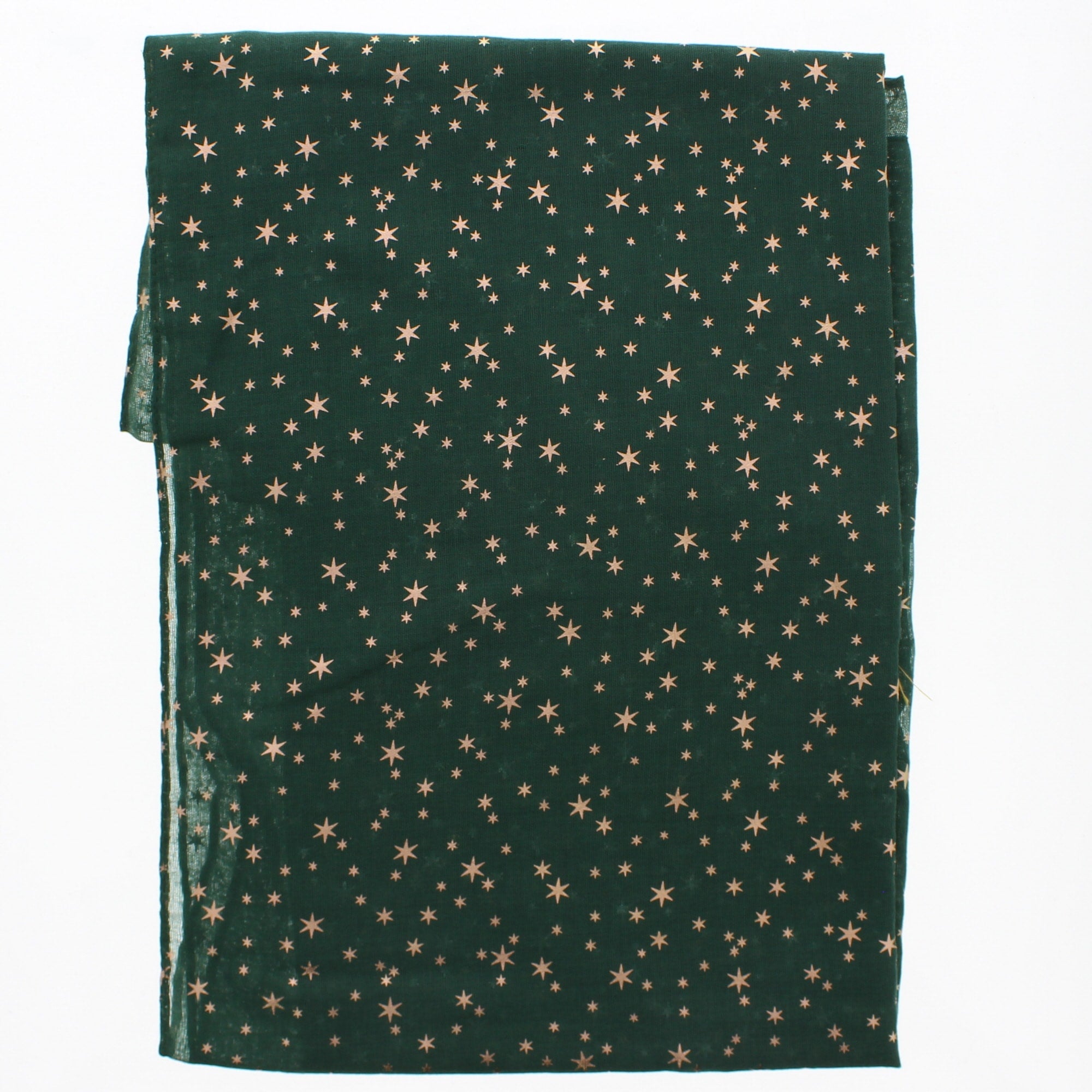 Gold Foil Stars Scarves