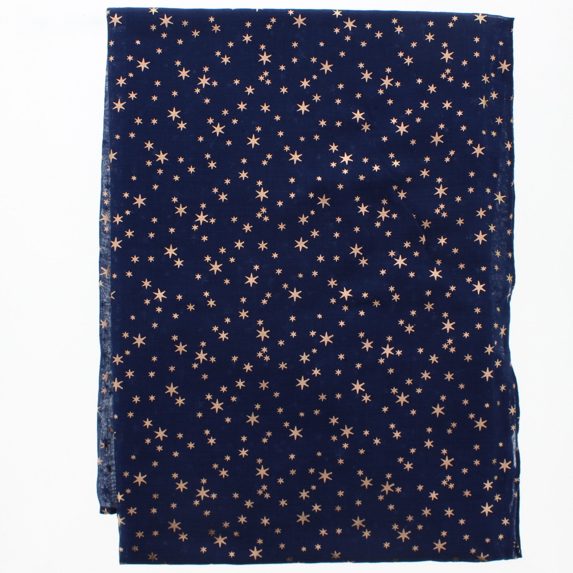 Gold Foil Stars Scarves
