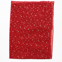 Gold Foil Stars Scarves
