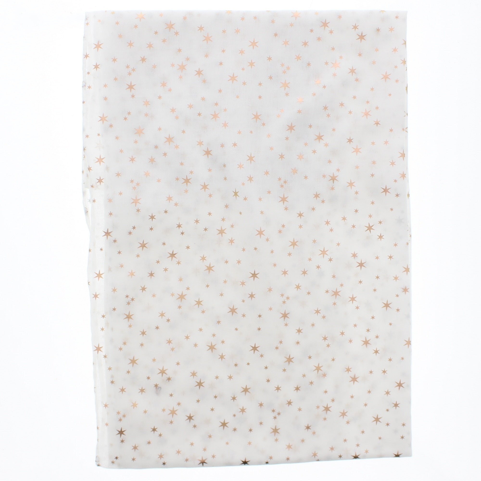 Gold Foil Stars Scarves