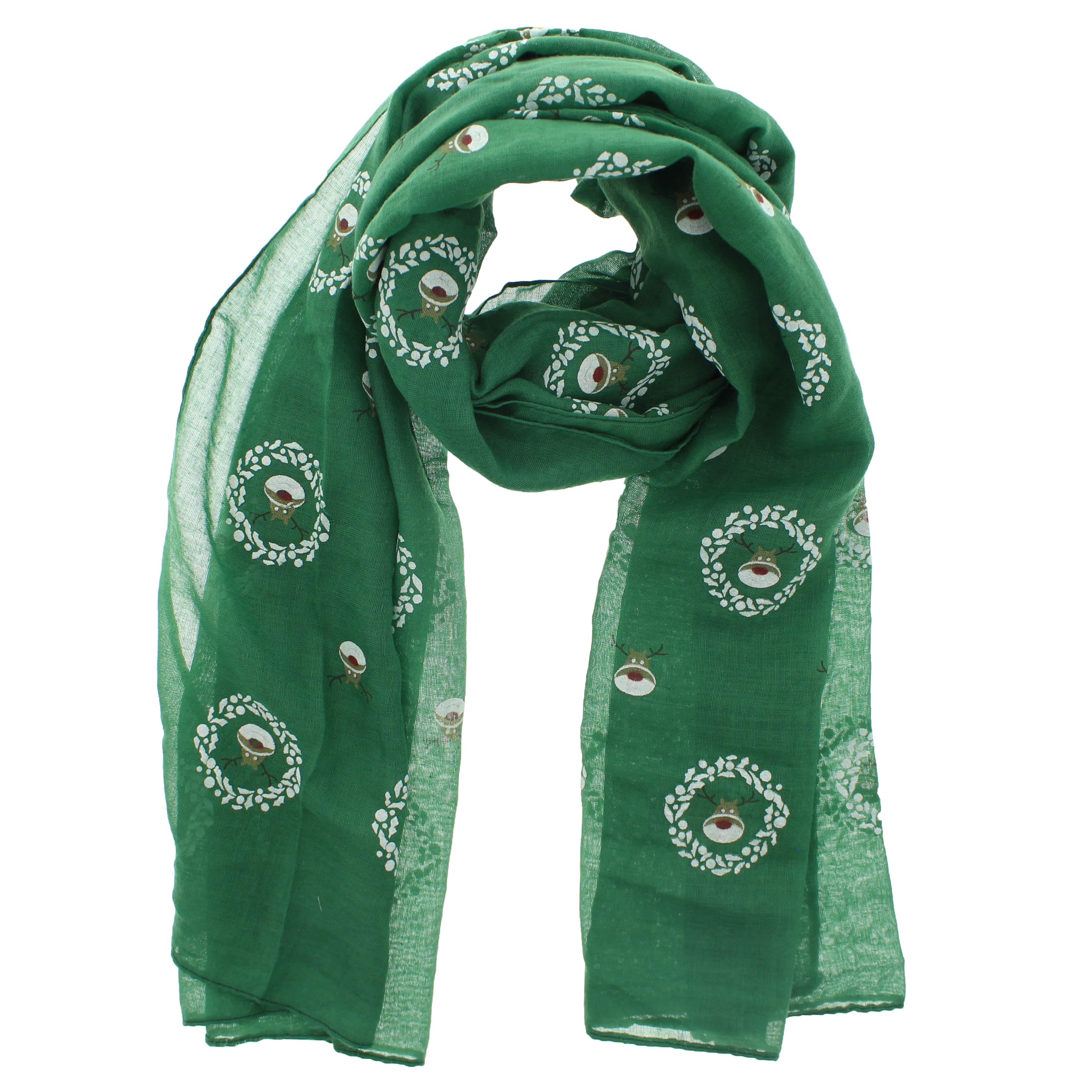 Reindeer Printed Scarves