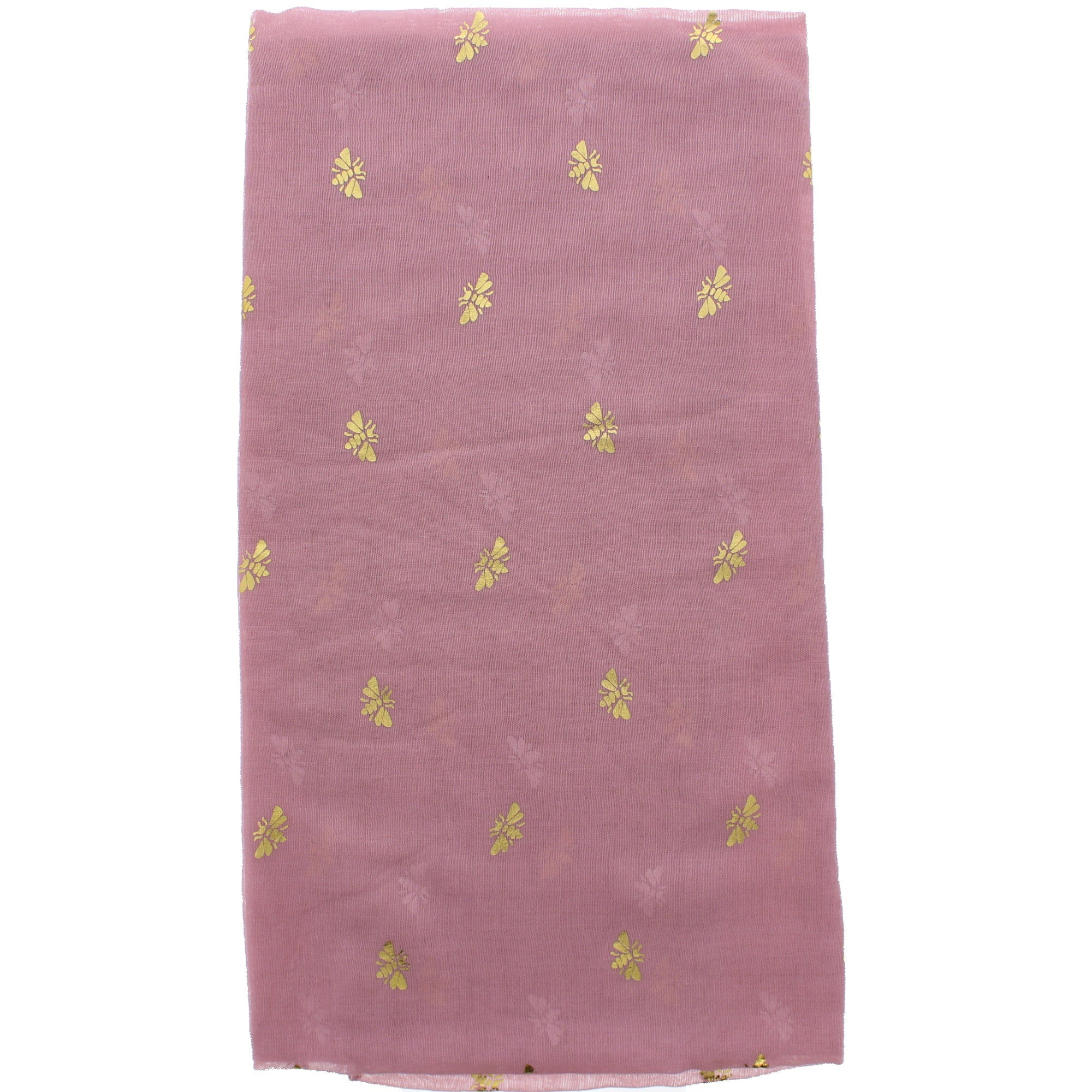 Gold Foil Bees Scarves
