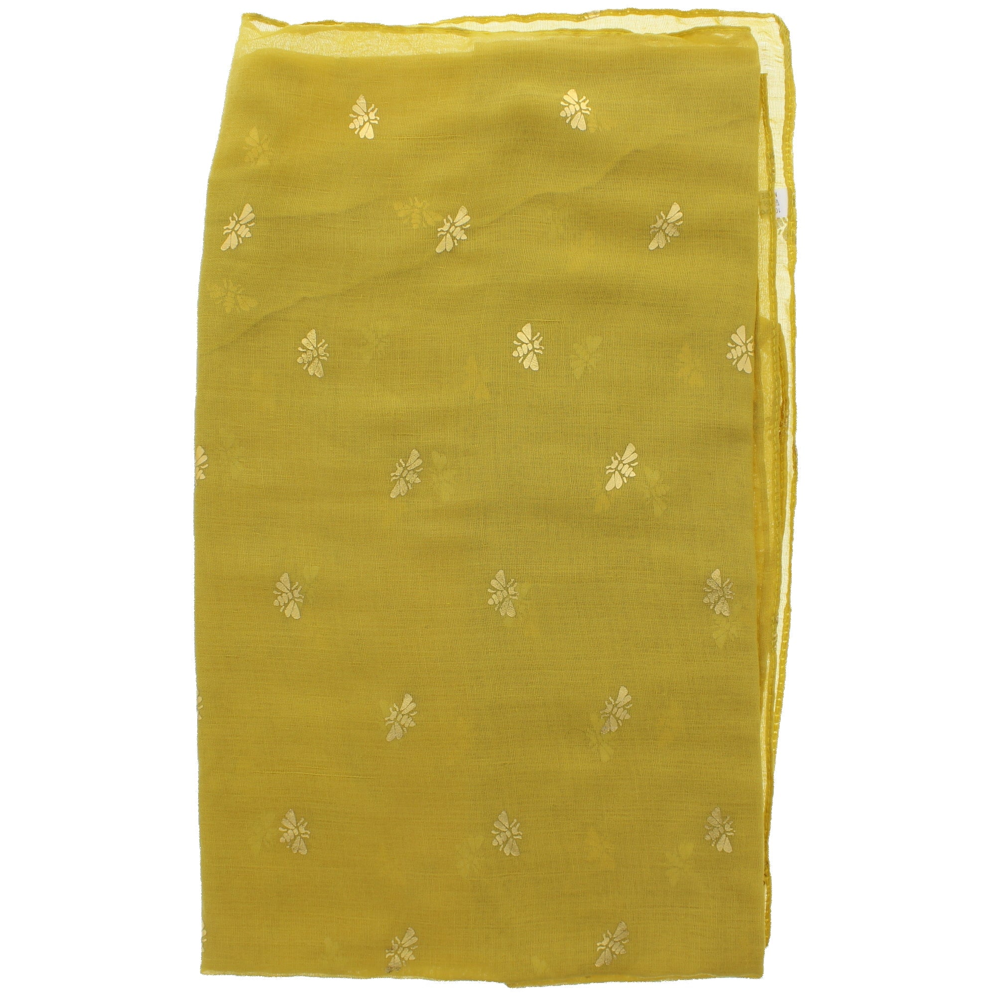 Gold Foil Bees Scarves