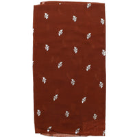 Silver Foil Bees Scarves