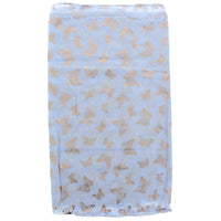 Mini Gold Foil Butterflies Scarves