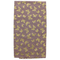 Mini Gold Foil Butterflies Scarves