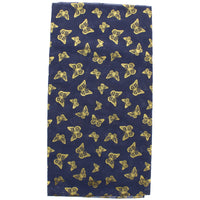 Mini Gold Foil Butterflies Scarves