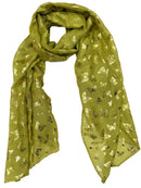 Mini Gold Foil Butterflies Scarves