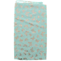 Mini Gold Foil Butterflies Scarves
