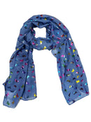 Mini Rainbow Foil Butterflies Scarves
