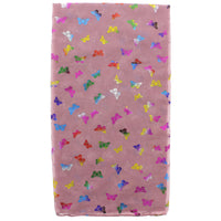 Mini Rainbow Foil Butterflies Scarves