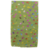 Mini Rainbow Foil Butterflies Scarves