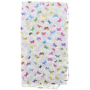 Mini Rainbow Foil Butterflies Scarves