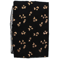 Tiny Gold Foil Butterflies Scarves