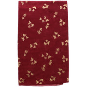 Scarf with Tiny Gold Foil Butterflies