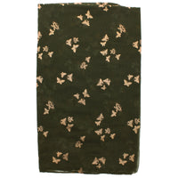 Tiny Gold Foil Butterflies Scarves