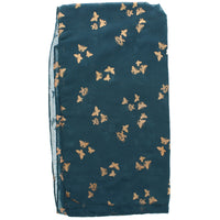 Tiny Gold Foil Butterflies Scarves