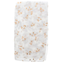 Tiny Gold Foil Butterflies Scarves