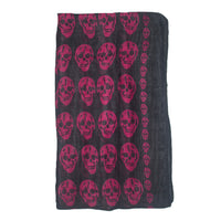 Skull Print Scarf