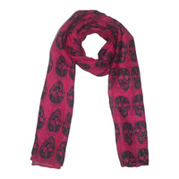 Skull Print Scarf