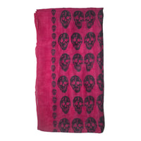 Skull Print Scarf