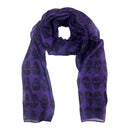 Skull Print Scarf