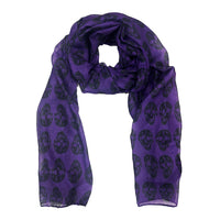 Skull Print Scarf