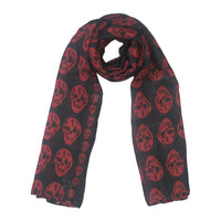 Skull Print Scarf