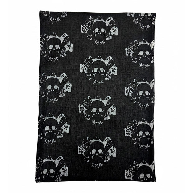Skull & Scrolls Print Scarf