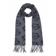 Skull & Scrolls Print Scarf