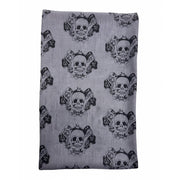 Skull & Scrolls Print Scarf