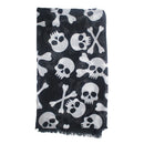 Skulls & Crossbones Printed Scarf