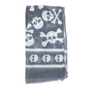 Skulls & Crossbones Printed Scarf