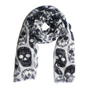 Sugar Skull Printed Scarf