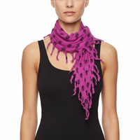 Skull & Crossbones Reversible Triangle Scarf