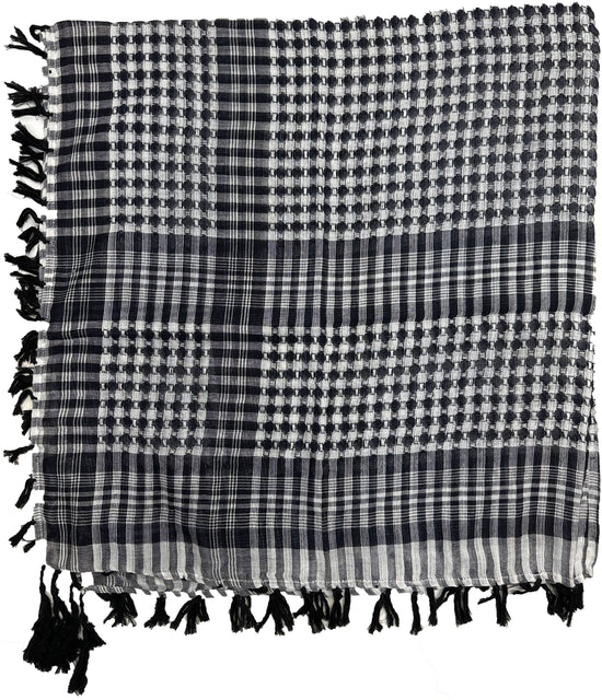 Black PLO Arafat Square Scarf