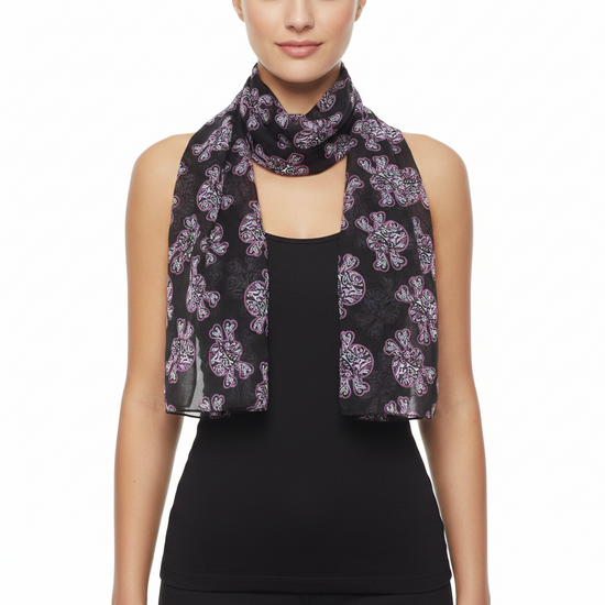 Skull & Crossbones Sash Scarf