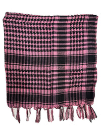 PLO Arafat Square Scarf with Tassels