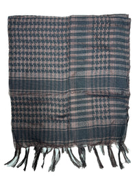 PLO Arafat Square Scarf with Tassels