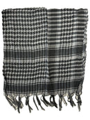 PLO Arafat Square Scarf with Tassels