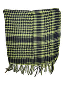 PLO Arafat Square Scarf with Tassels