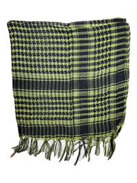 PLO Arafat Square Scarf with Tassels