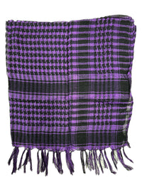 PLO Arafat Square Scarf with Tassels