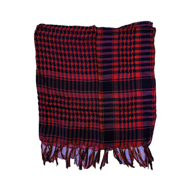 PLO Arafat Square Scarf with Tasels