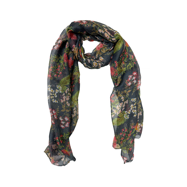 Botanical & Floral Printed Scarf