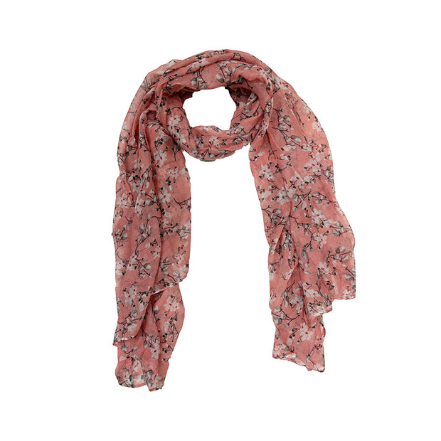 Spring Floral Printed Scarf