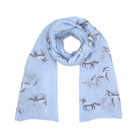 Horse Printed Scarf